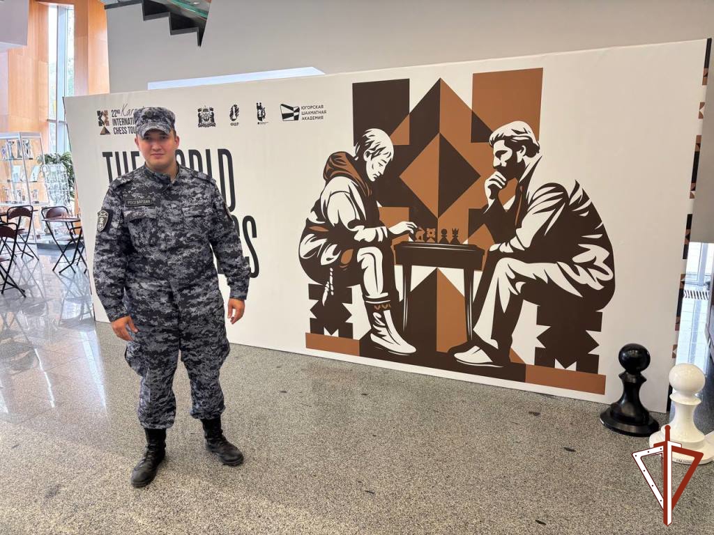 В Югре Росгвардия обеспечила безопасность XXII Международного турнира по шахматам имени А.Е. Карпова