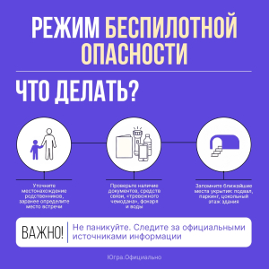 В Югре объявлен режим беспилотной опасности!