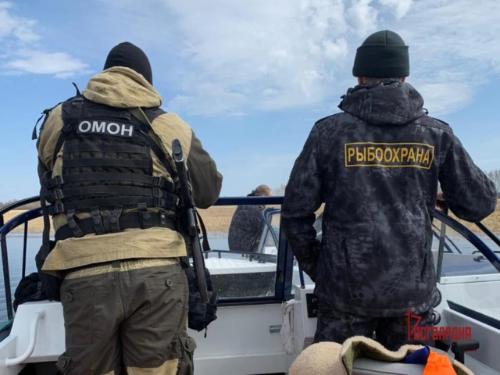 В Югре при содействии Росгвардии пресечено около 60 фактов незаконной добычи рыбы