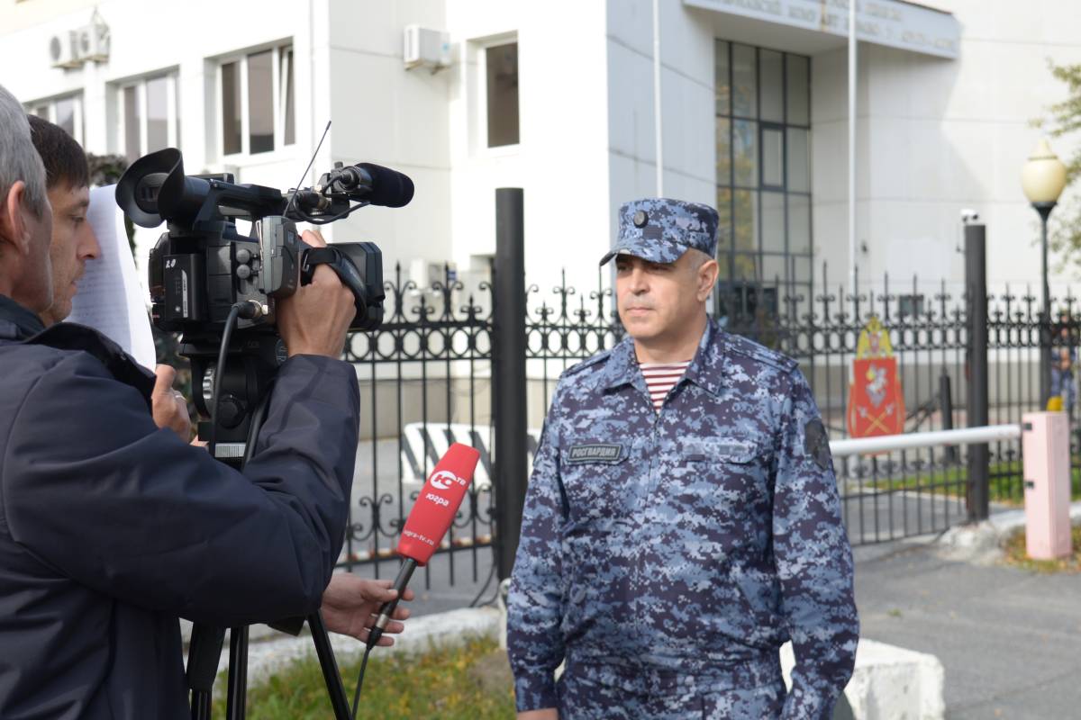 Очередной выпуск ведомственной программы «Югра – территория безопасности. Росгвардия» посвящен деятельности подразделений ведомства 