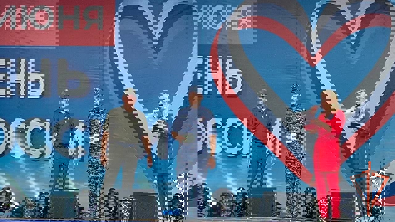 В Югре росгвардейцы приняли участие в торжественных мероприятиях в честь Дня России