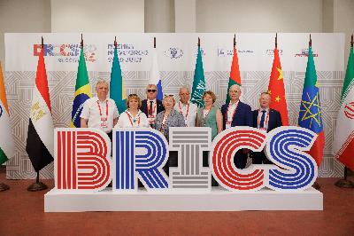 Председатель Думы района Елена Данилова с делегацией от ХМАО-Югры приняла участие на Форуме породненных городов и муниципальных образований стран БРИКС