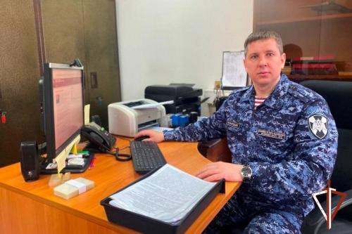 Медалью «За содействие СВО» награжден офицер Управления Росгвардии по ХМАО – Югре