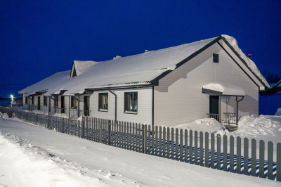 В поселке Кедровом завершено строительство нового жилого дома