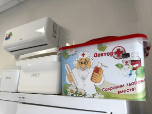 «Цифровой ФАП» и общественный контроль в селе Реполово: партийный десант оценил работу модульного учреждения