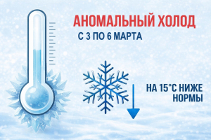Аномально холодная погода сохраняется!