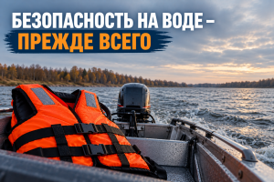 Безопасность на воде – прежде всего