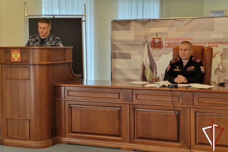 В Управлении Росгвардии по ХМАО – Югре в преддверии Первомая и Дня Победы состоялось заседание оперативного штаба