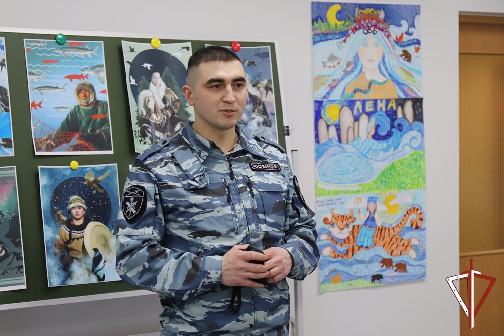 В столице Югры прошла встреча кинолога Росгвардии с воспитанниками Центра искусств для одаренных детей Севера